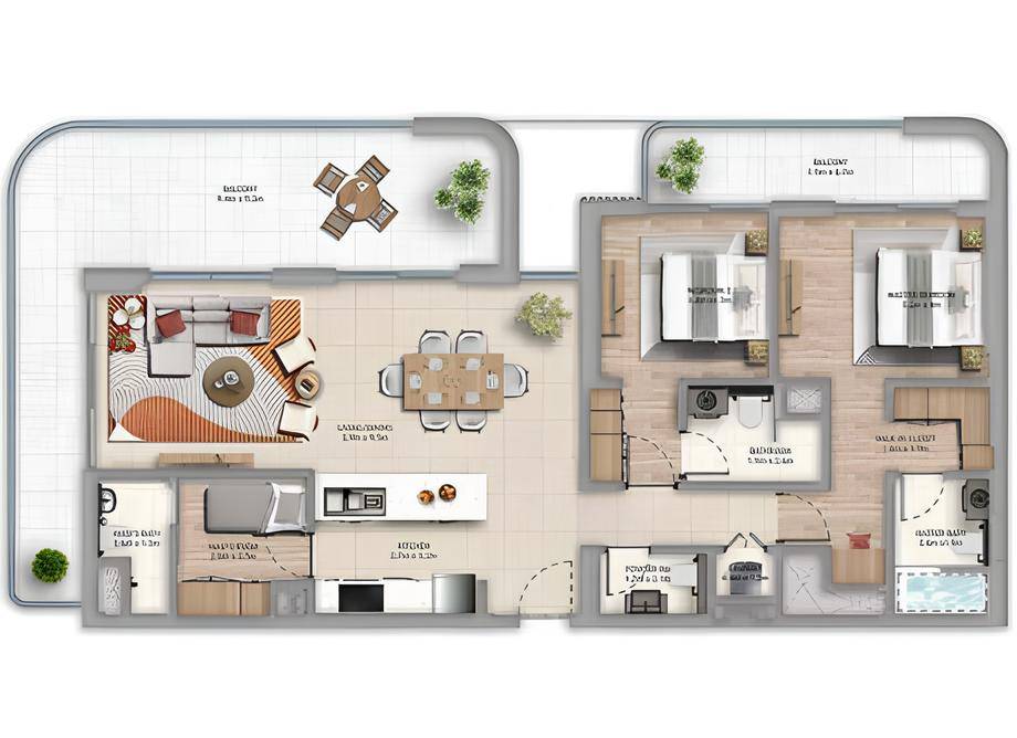 Plans Manarat Living #6