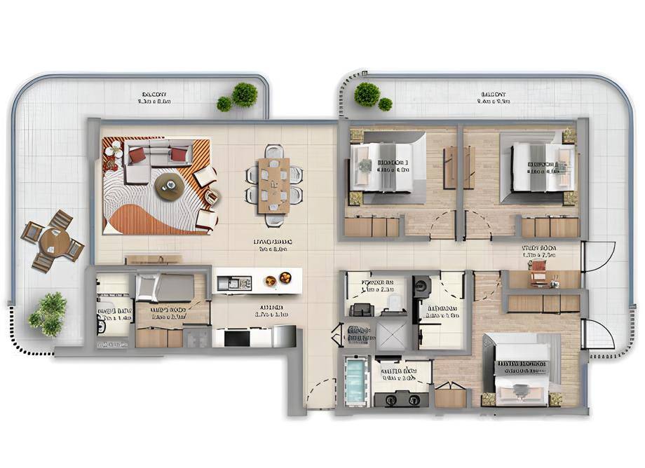 Plans Manarat Living #8