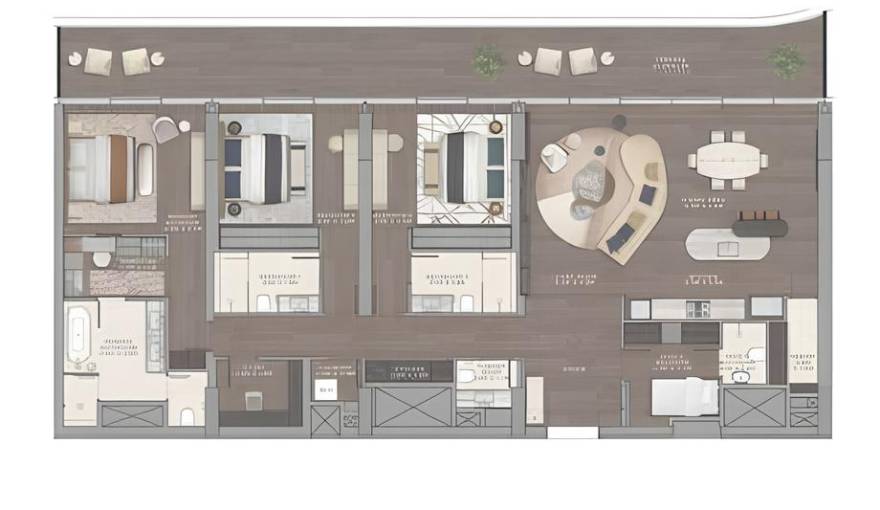 Plans Mandarin Oriental Residences