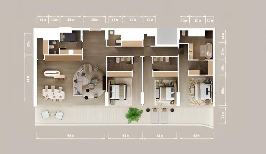 Plans Mandarin Oriental Residences