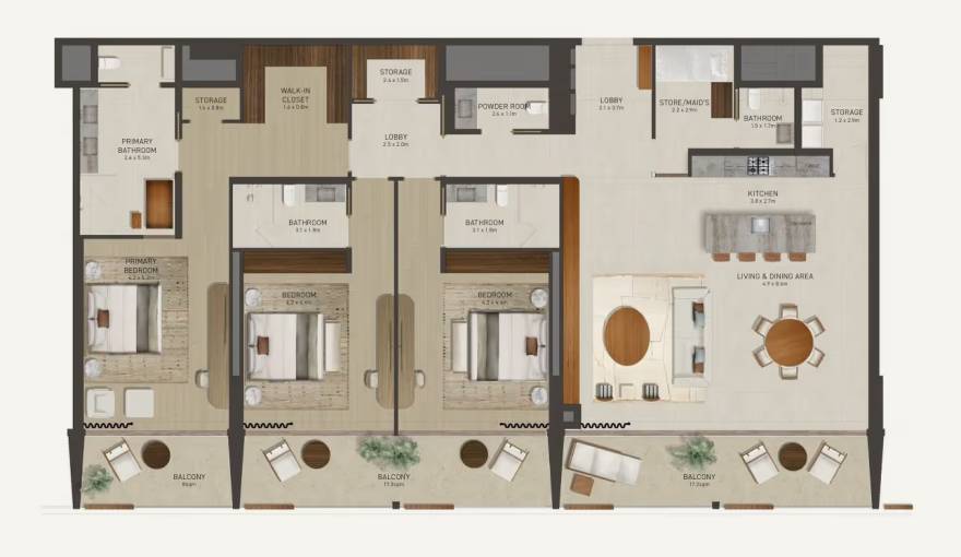 Plans Nobu Residences