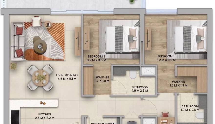Plans Nouran Living