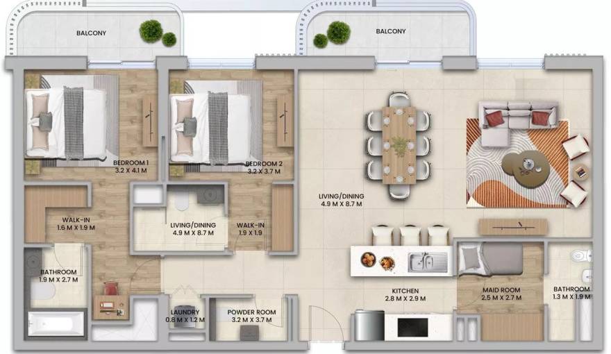 Plans Nouran Living
