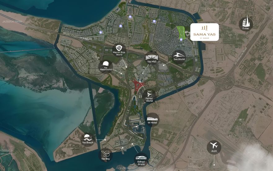 Site plan – Sama Yas