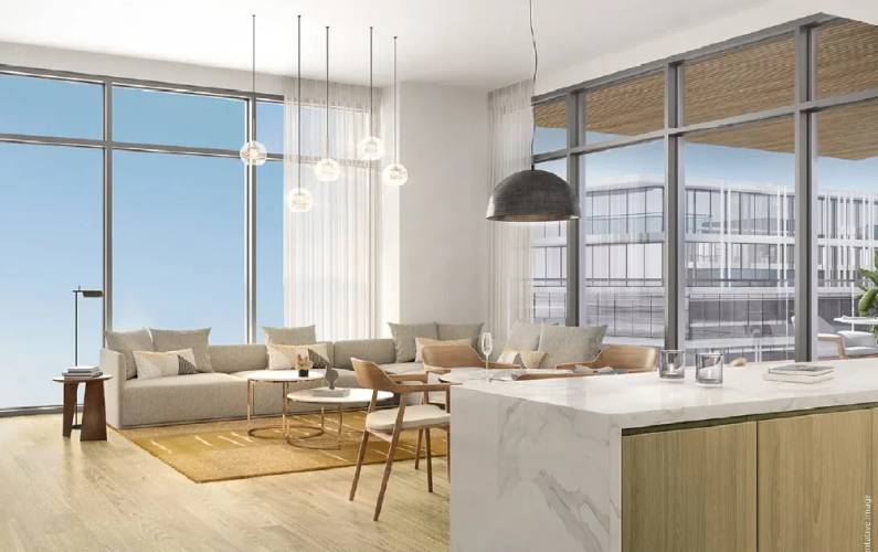 Interior design – The Fountain View Residences