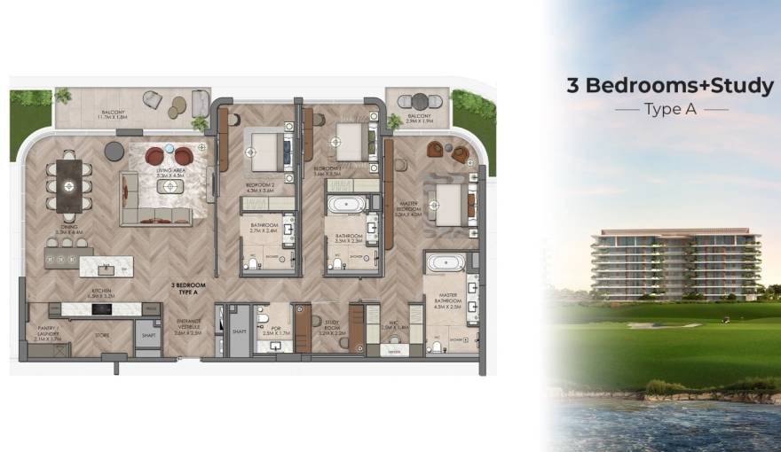 Plans Waldorf Astoria Residences Yas