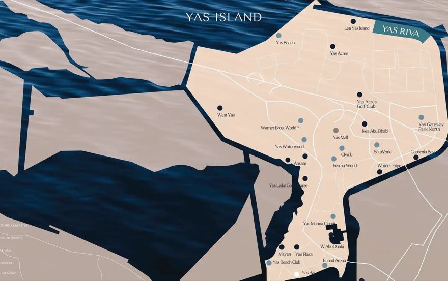 Site plan – Yas Riva