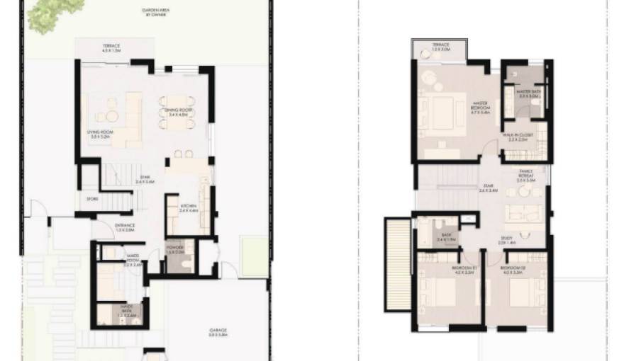 Plans Cassia Villas