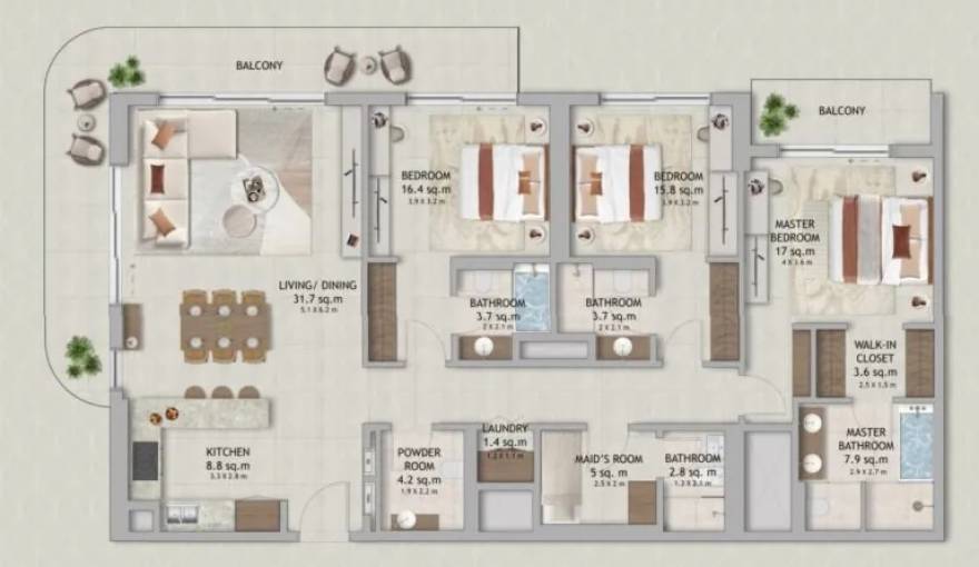 Plans The Wilds Residences