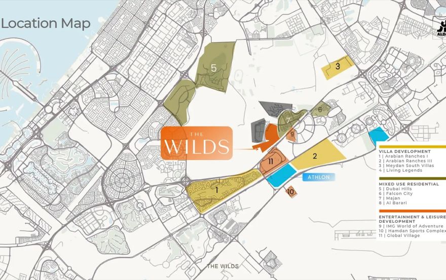 Site plan – The Wilds Residences