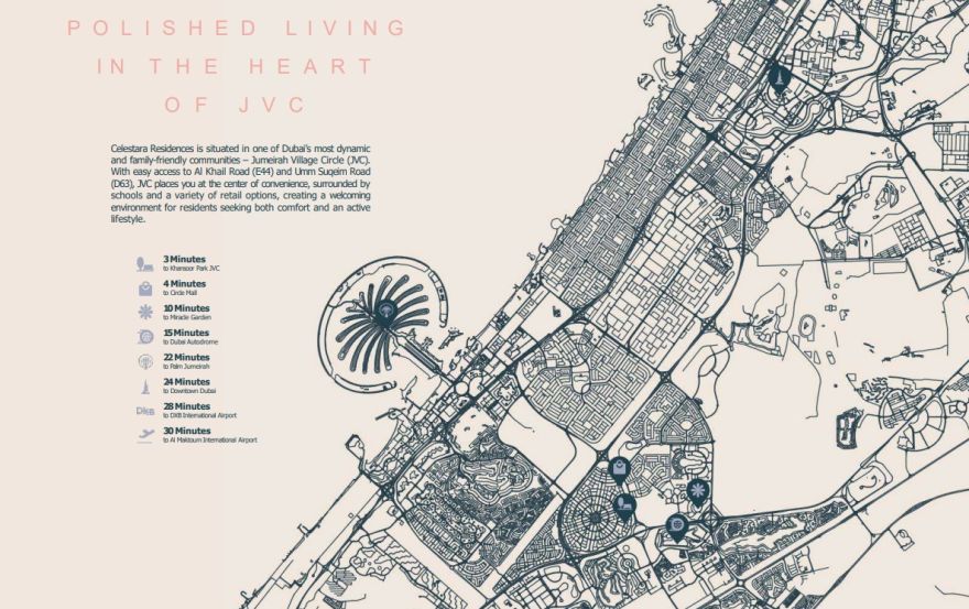 Site plan – Celestara Residences