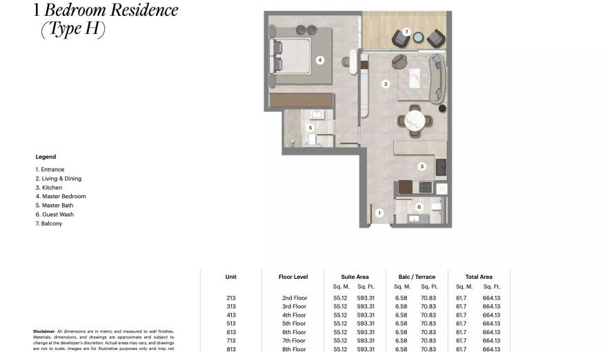 Plans Parkgreen Residences