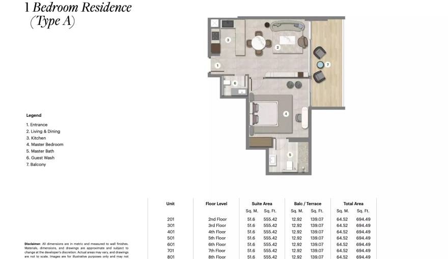 Plans Parkgreen Residences