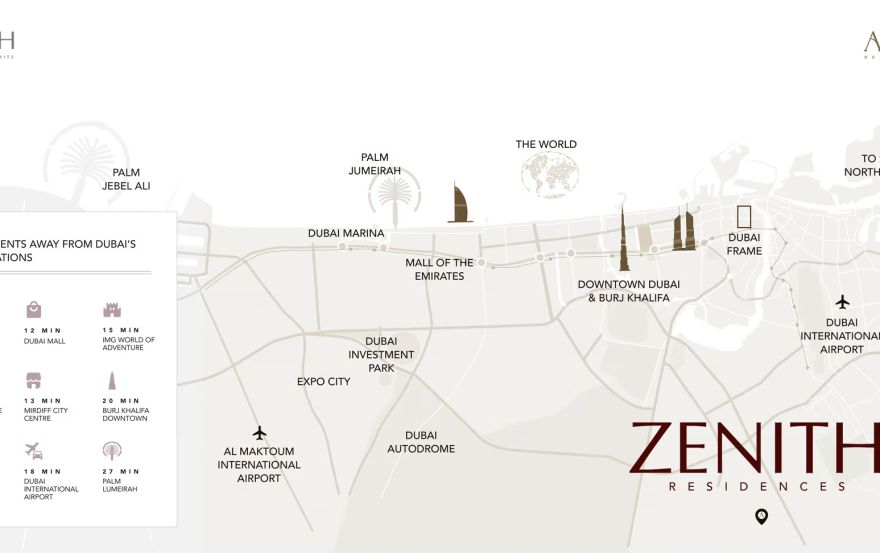 Site plan – Zenith By AMBER
