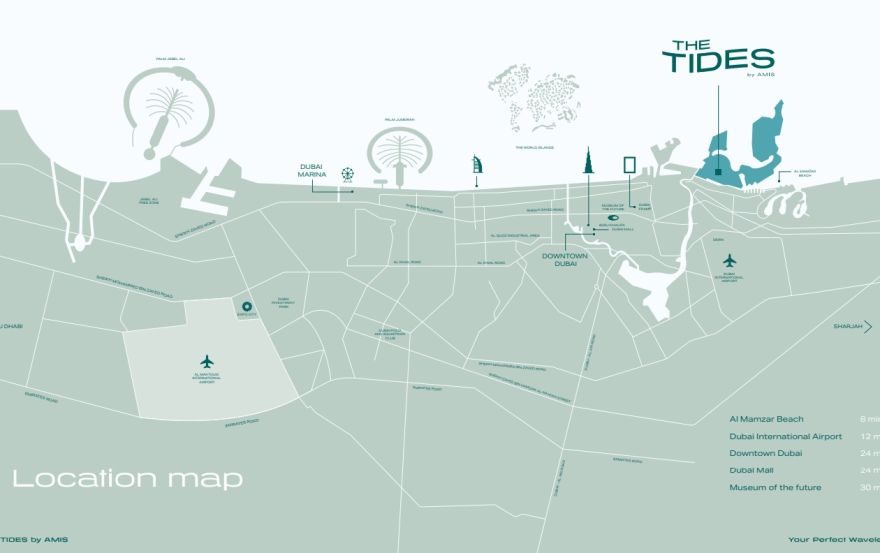 Site plan – The Tides