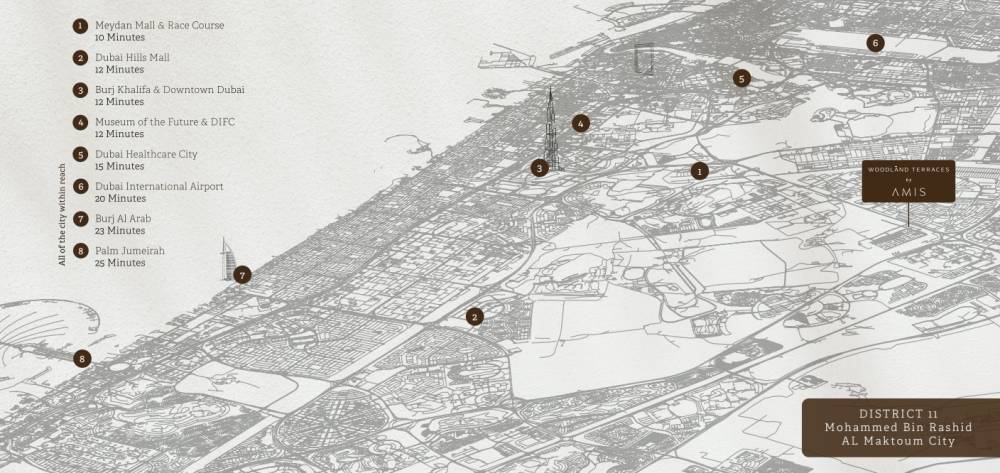 General plan – Woodland Terraces#1