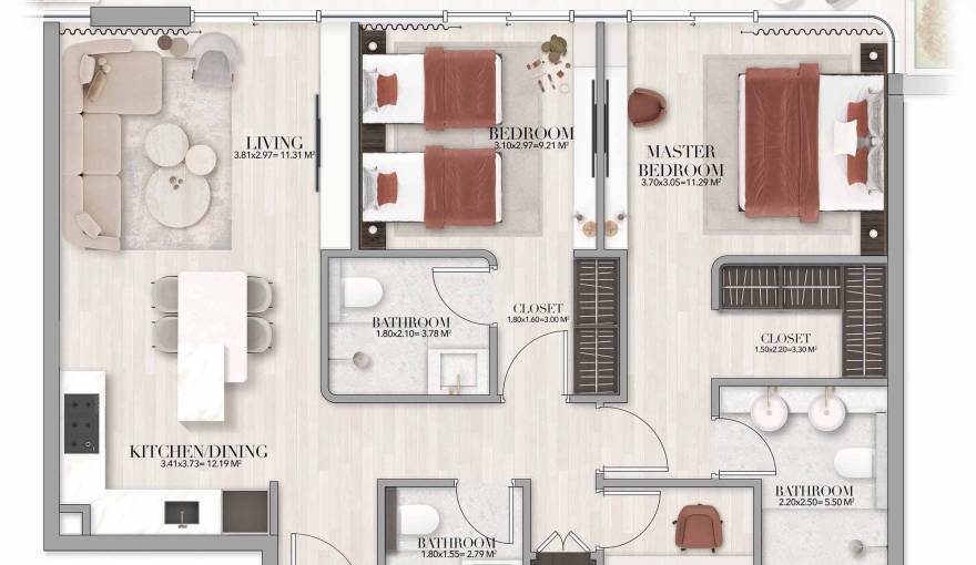 Plans Gate Eleven Residences