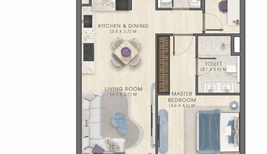 Plans Kaia Residences