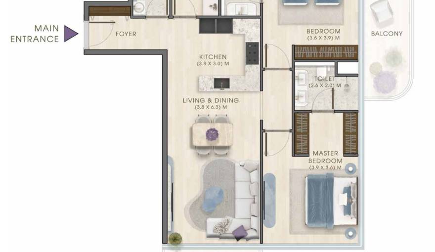 Plans Kaia Residences