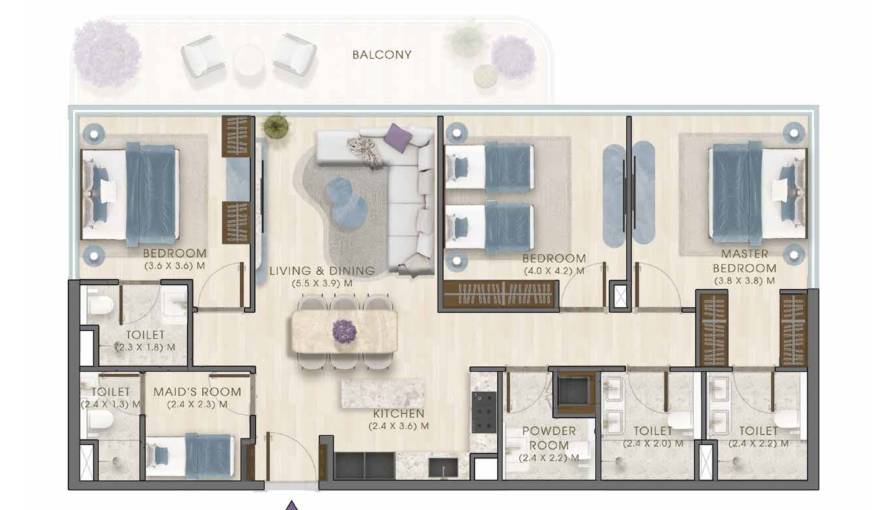Plans Kaia Residences