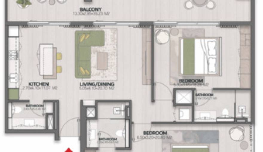 Plans The Cube Residences