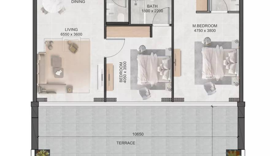Plans Evora Residences