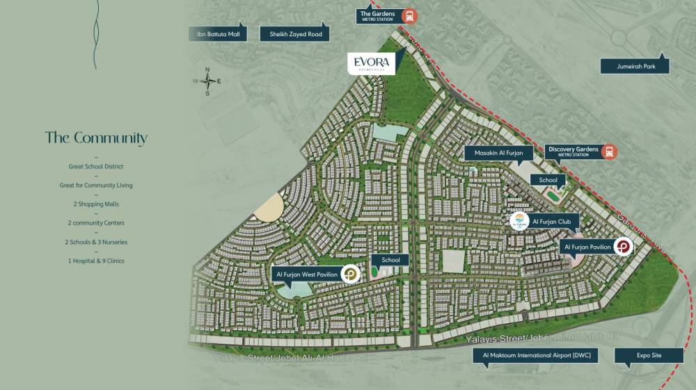 General plan – Evora Residences#1