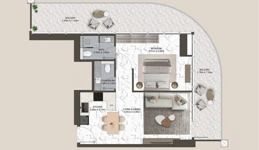 Plans V-Suites by Anax