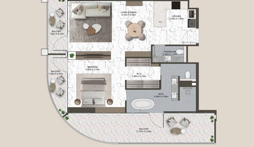 Plans V-Suites by Anax