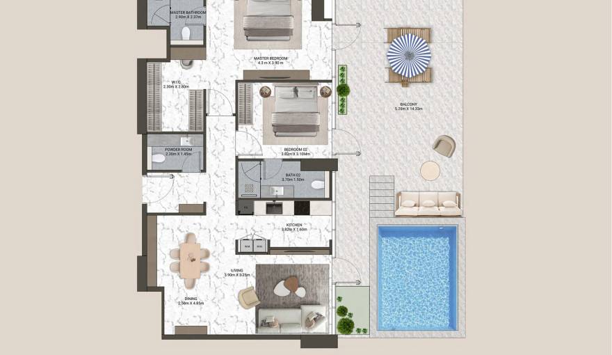 Plans V-Suites by Anax