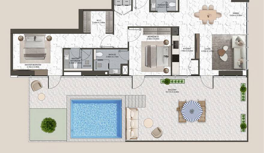 Plans V-Suites by Anax