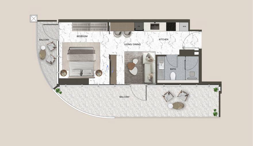 Plans V-Suites by Anax