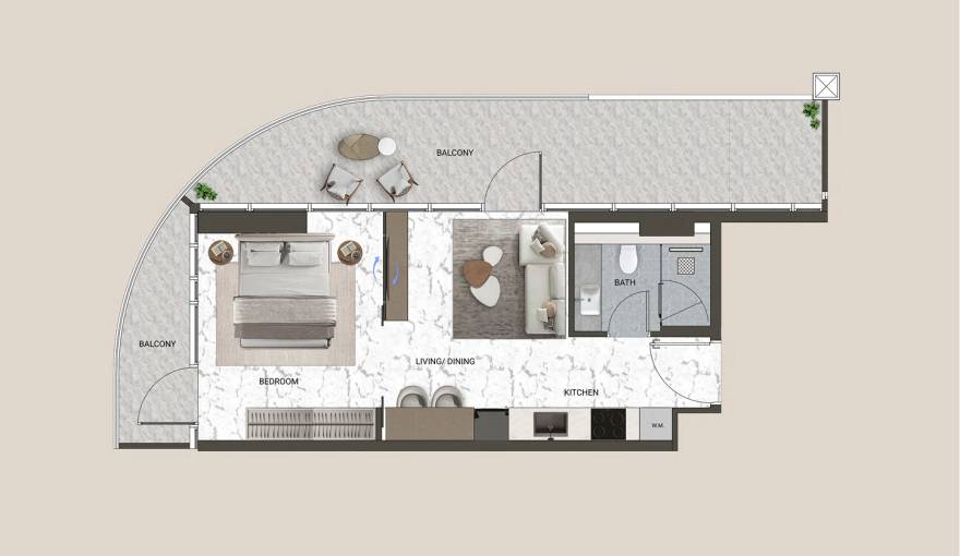 Plans V-Suites by Anax