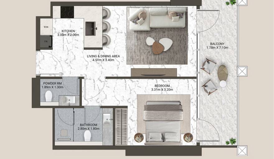 Plans V-Suites by Anax