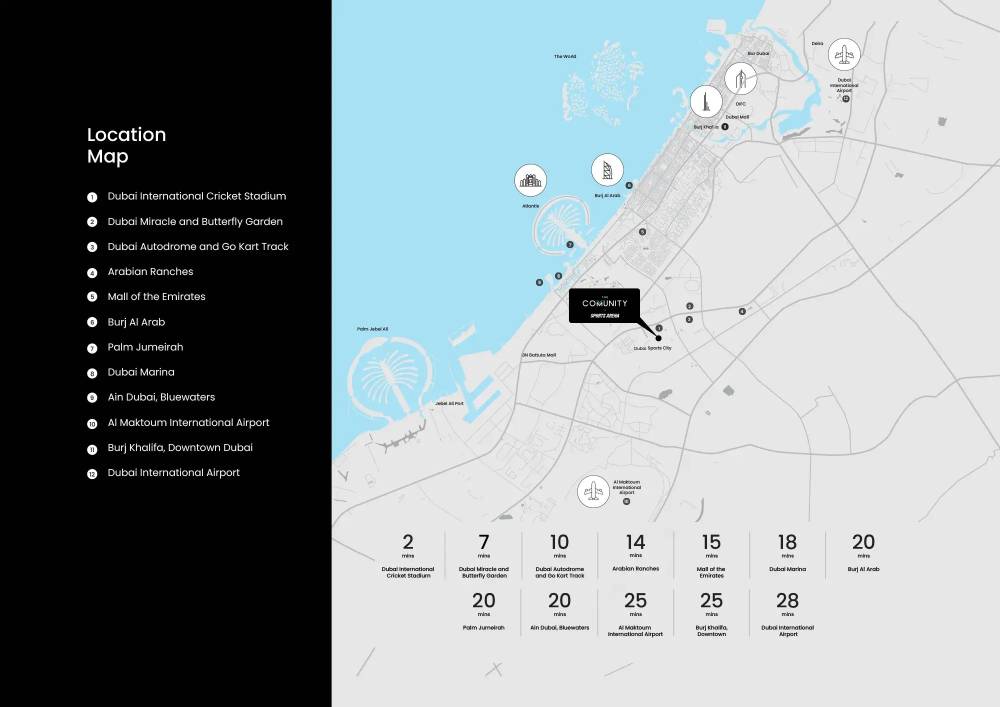 General plan – The Community Sports Arena#1