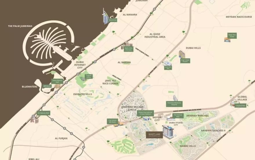 Site plan – Ghaff Land Residence