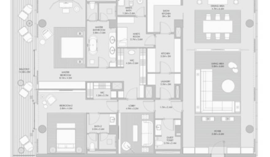 Plans Armani Beach Residences