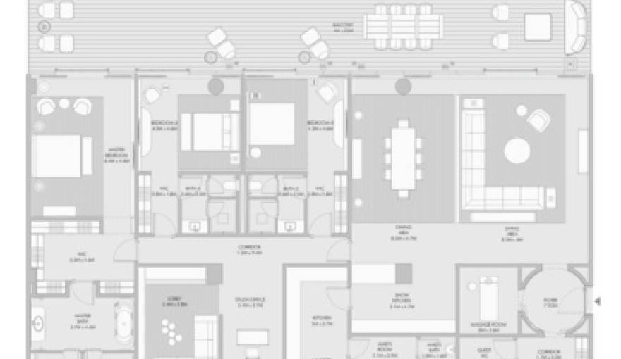 Plans Armani Beach Residences