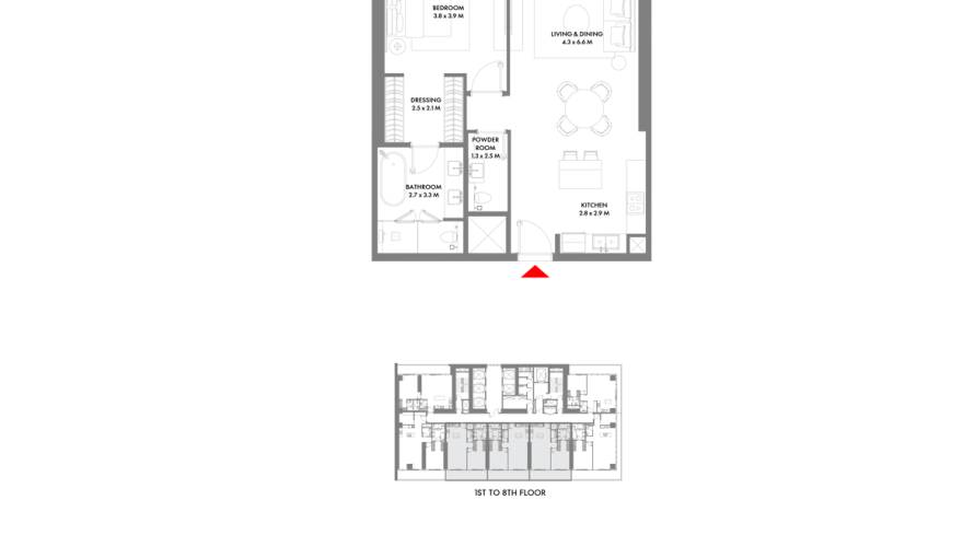 Plans W Residences by Arada