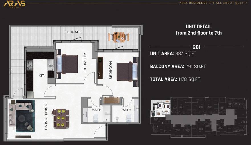 Plans ARAS Residence