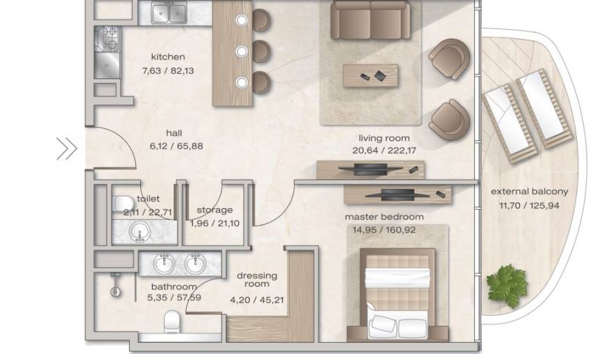 Plans Zephyra Residences