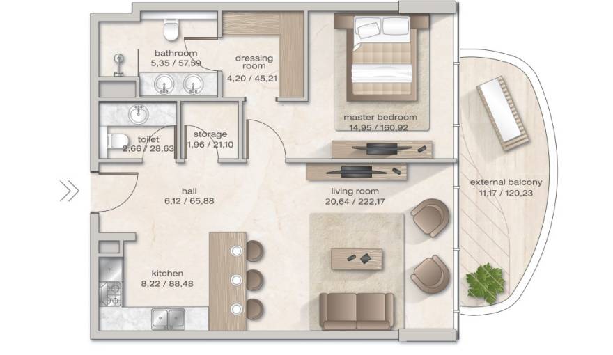 Plans Zephyra Residences