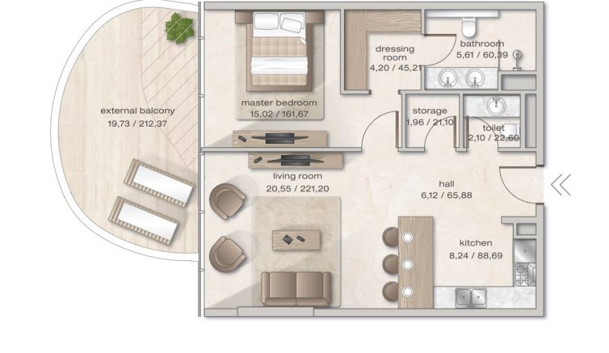 Plans Zephyra Residences