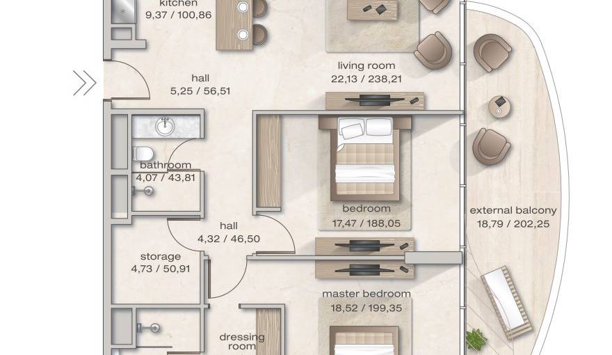 Plans Zephyra Residences