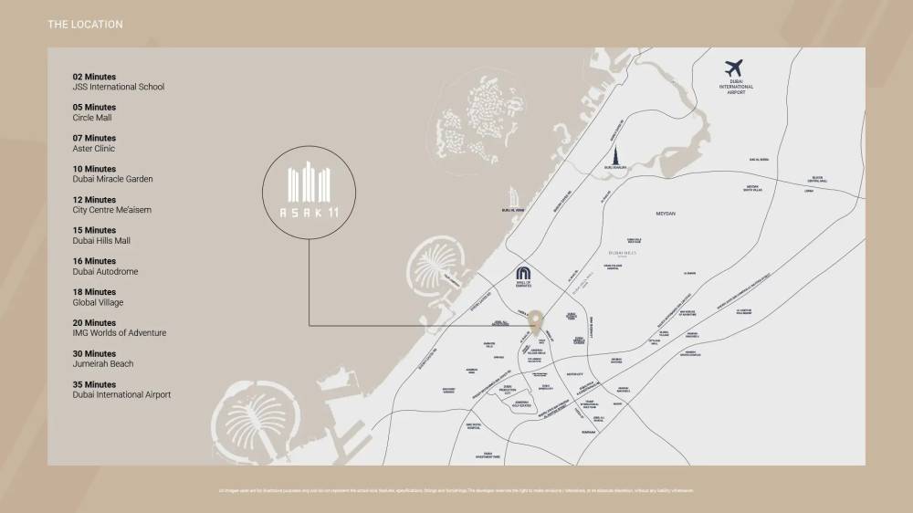 General plan – Al Serh Residences 11#1