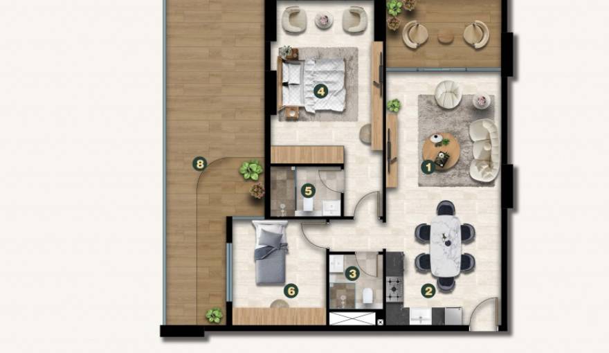 Plans Golf Terrace Residences