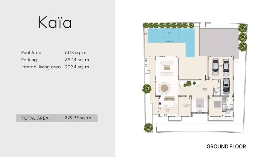 Plans Kaia Villa