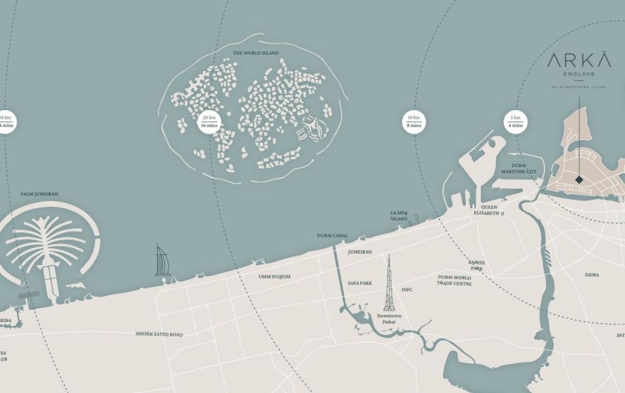 Site plan – Arka Enclave Residences