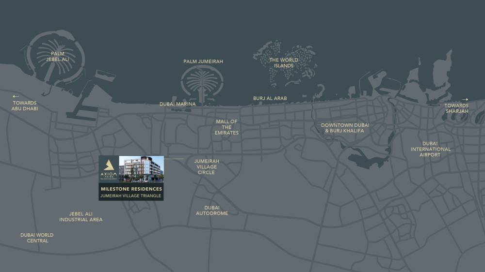 General plan – Milestone Residences#1