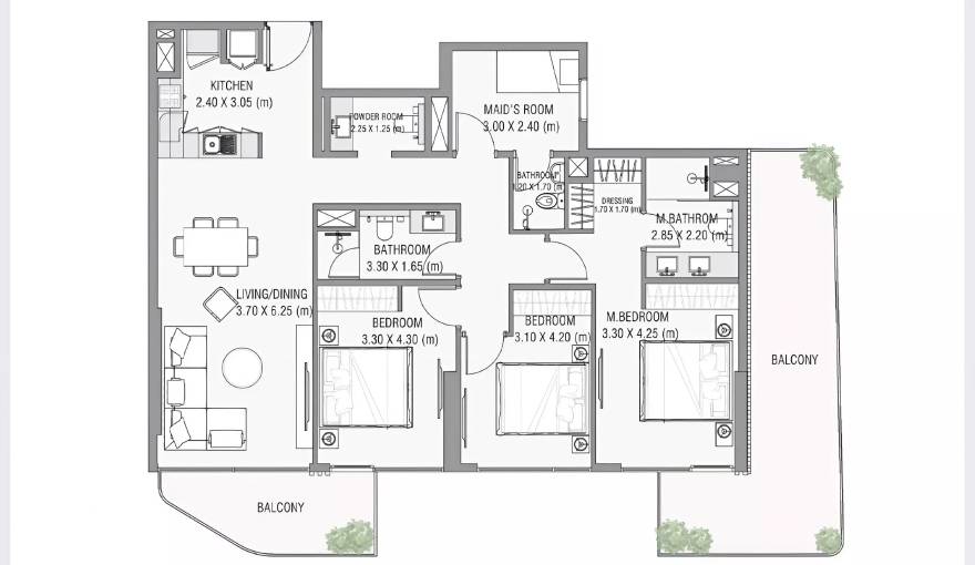 Plans Ayamore Residences